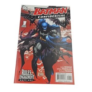 DC‎ Batman Confidential #1 Comic Book First Print Rules of Engagement